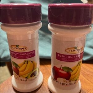 Fresh Fruit Preserver - 2 containers